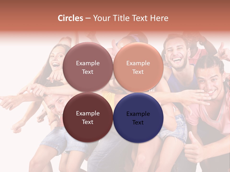 Male Young Woman Girl PowerPoint Template