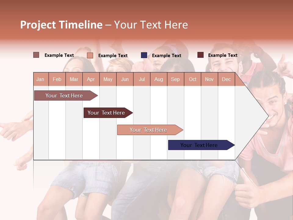 Male Young Woman Girl PowerPoint Template