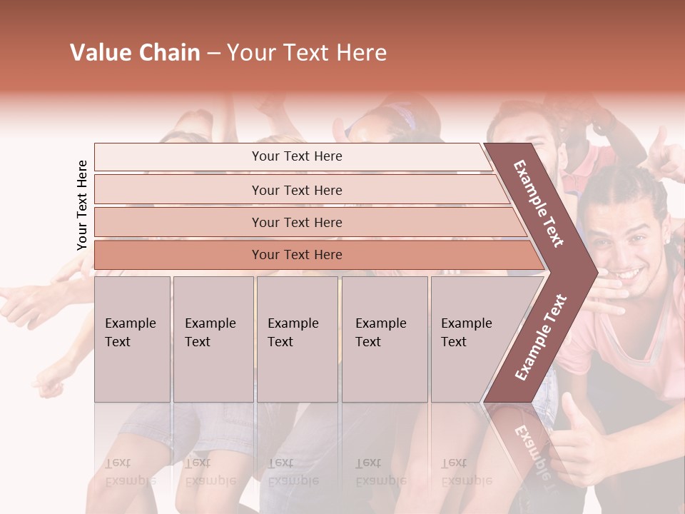 Male Young Woman Girl PowerPoint Template