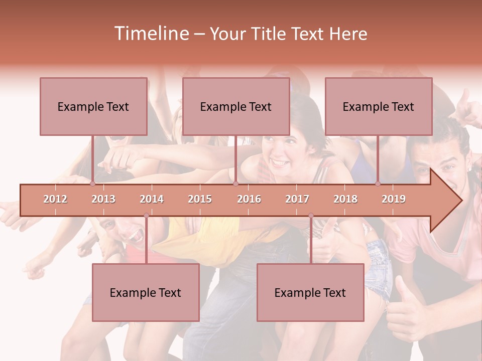 Male Young Woman Girl PowerPoint Template