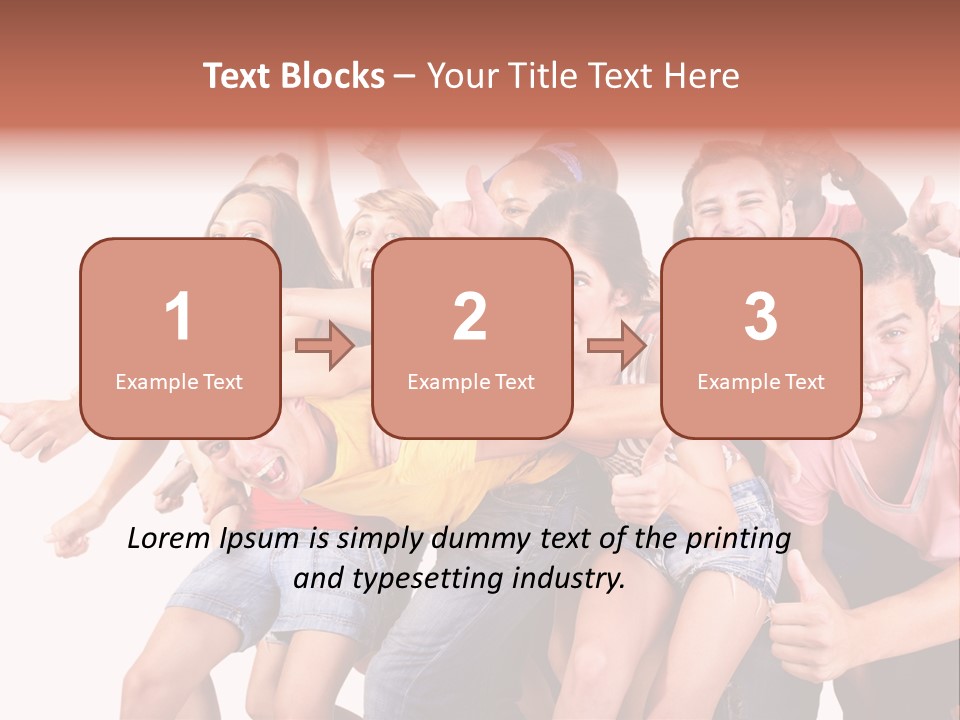 Male Young Woman Girl PowerPoint Template