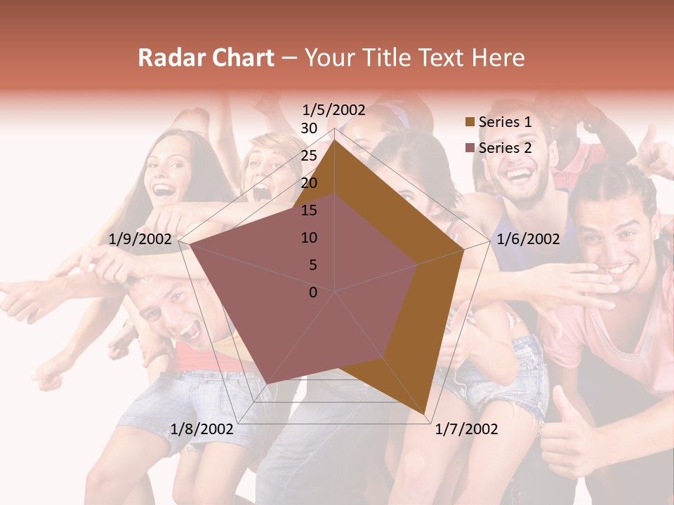 Male Young Woman Girl PowerPoint Template