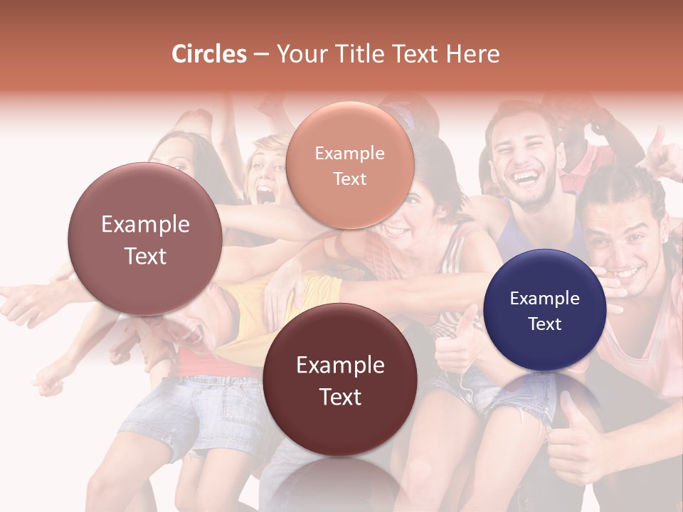 Male Young Woman Girl PowerPoint Template