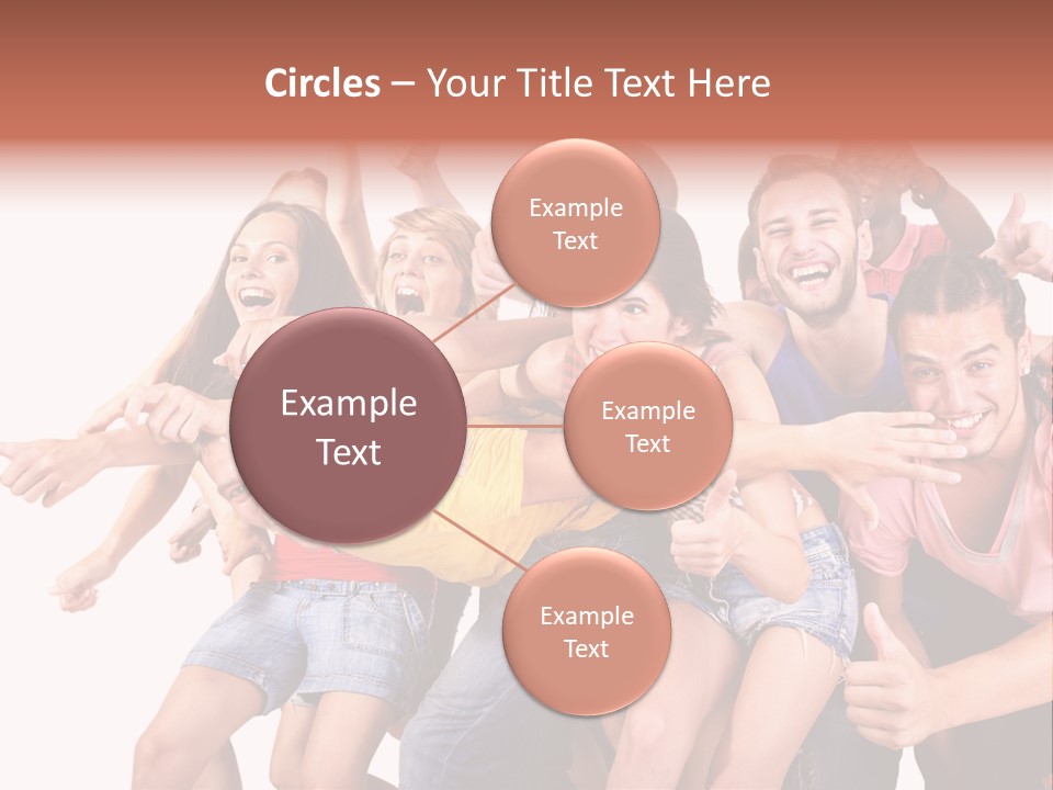 Male Young Woman Girl PowerPoint Template