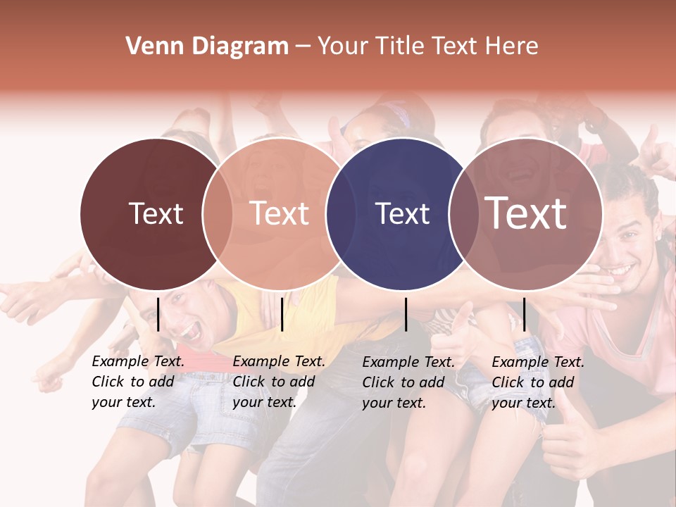 Male Young Woman Girl PowerPoint Template