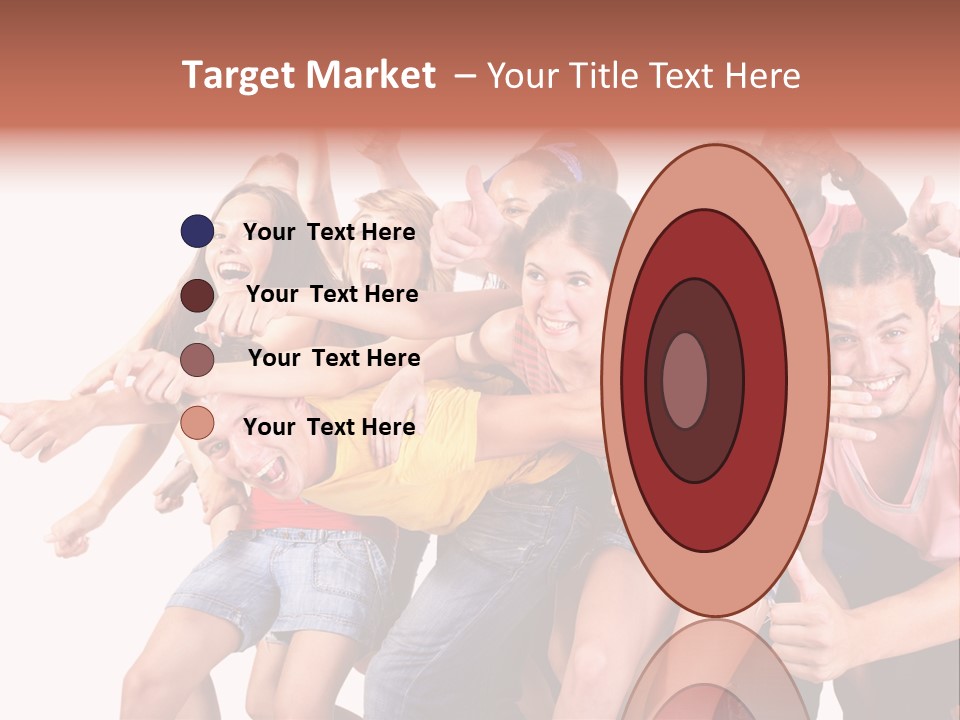 Male Young Woman Girl PowerPoint Template