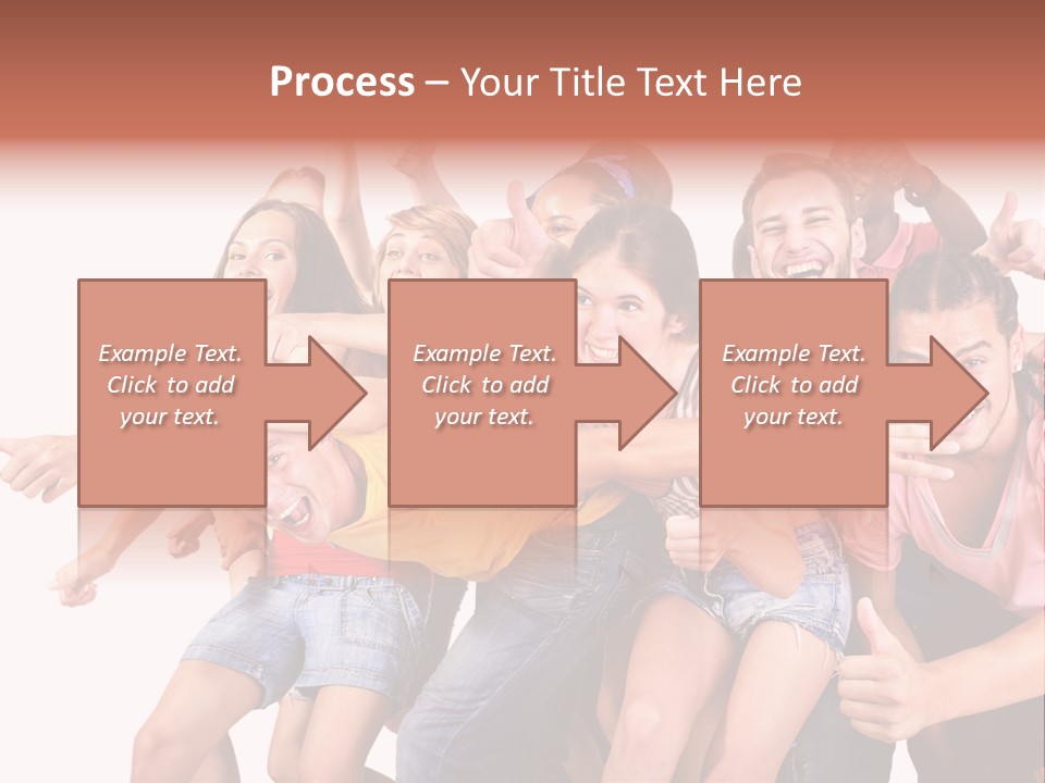 Male Young Woman Girl PowerPoint Template