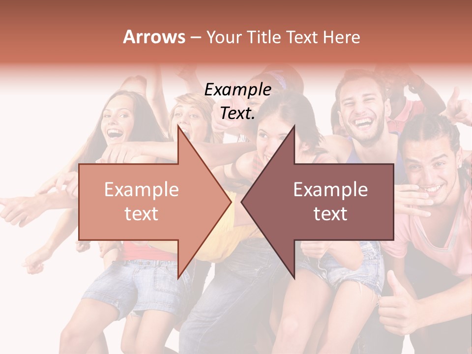 Male Young Woman Girl PowerPoint Template