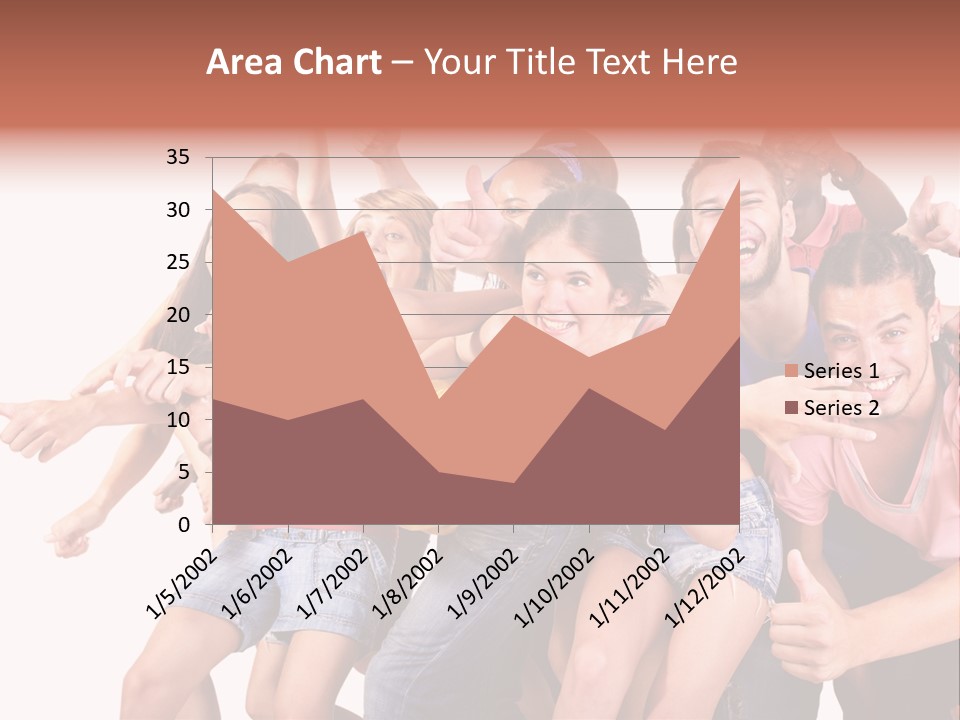 Male Young Woman Girl PowerPoint Template