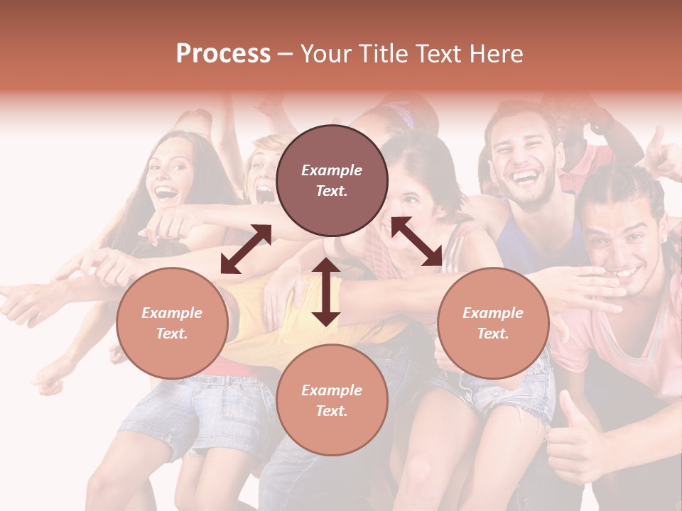 Male Young Woman Girl PowerPoint Template