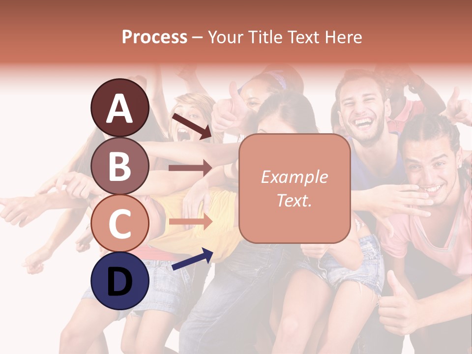 Male Young Woman Girl PowerPoint Template