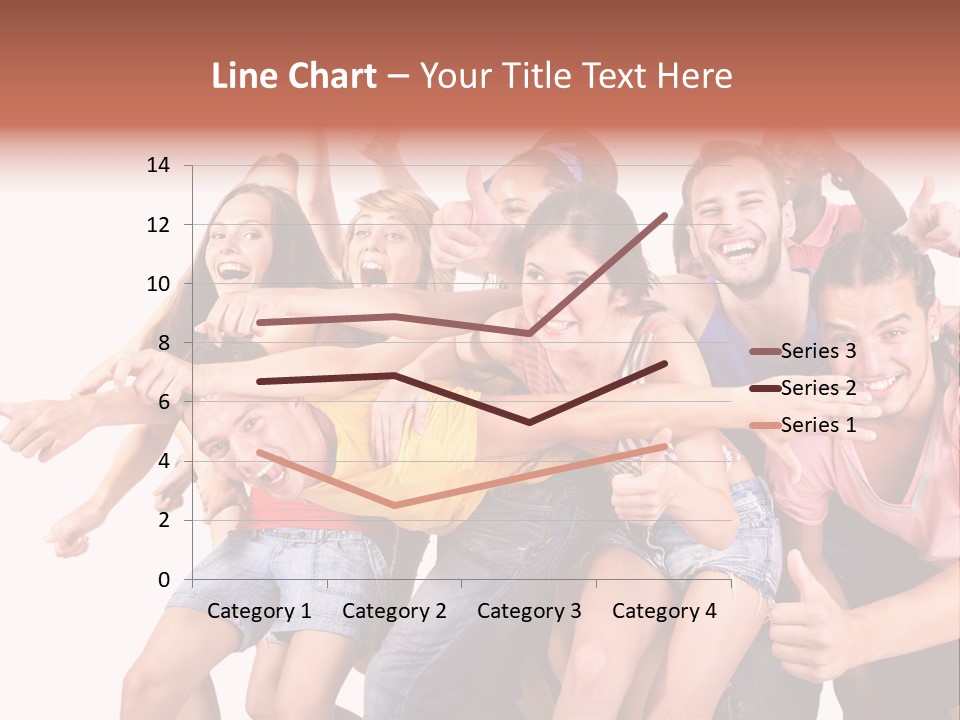 Male Young Woman Girl PowerPoint Template