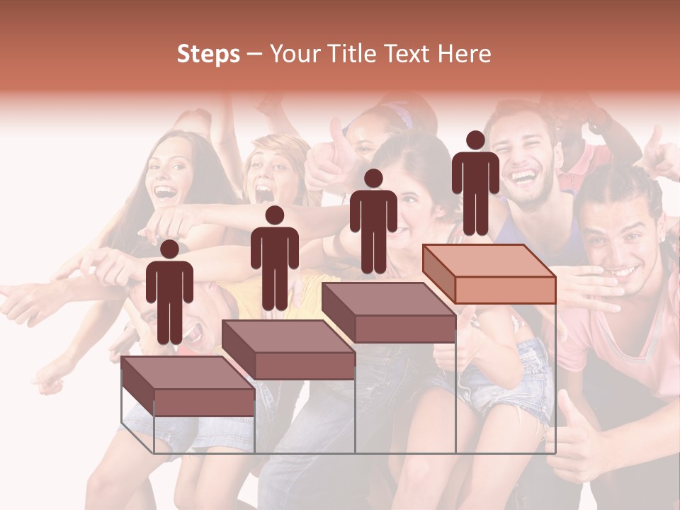 Male Young Woman Girl PowerPoint Template
