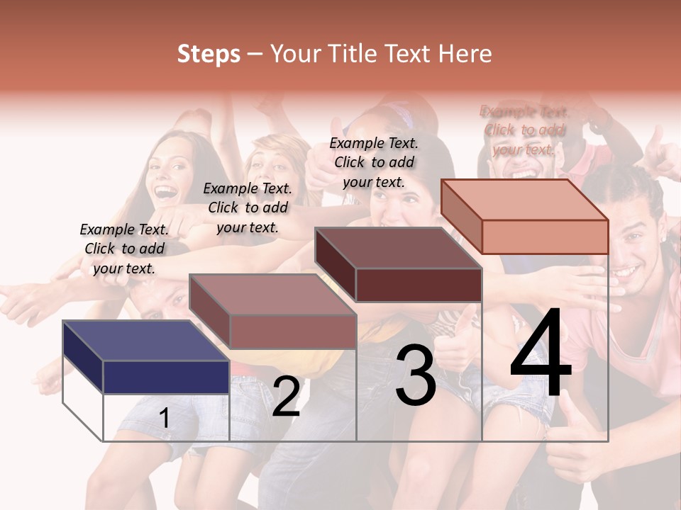 Male Young Woman Girl PowerPoint Template