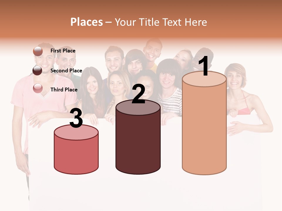 People Ethnicity Smiling PowerPoint Template