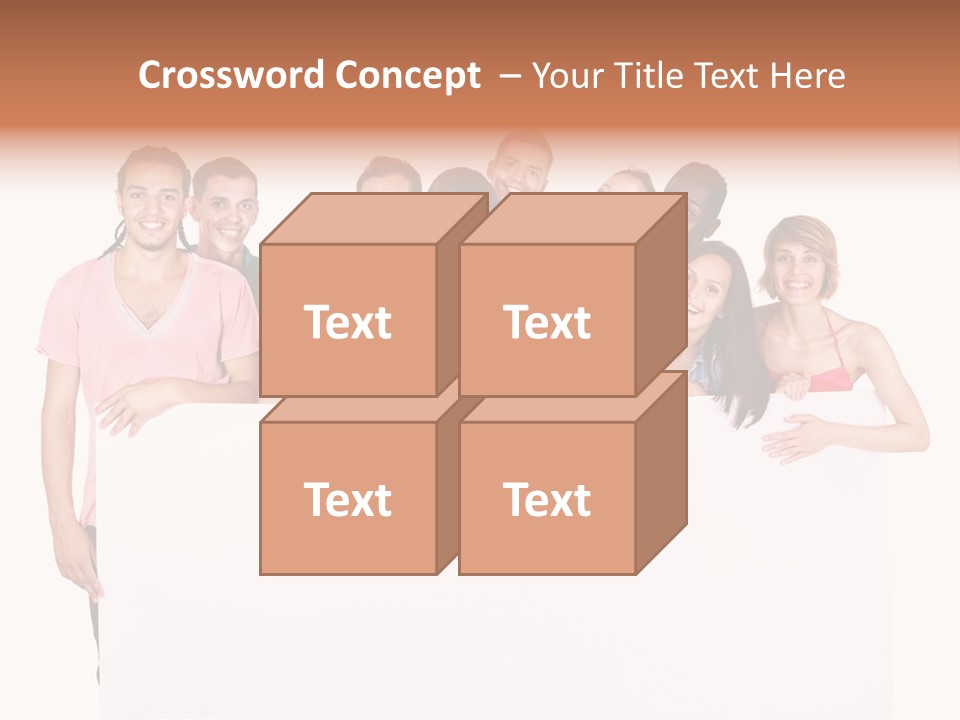 People Ethnicity Smiling PowerPoint Template