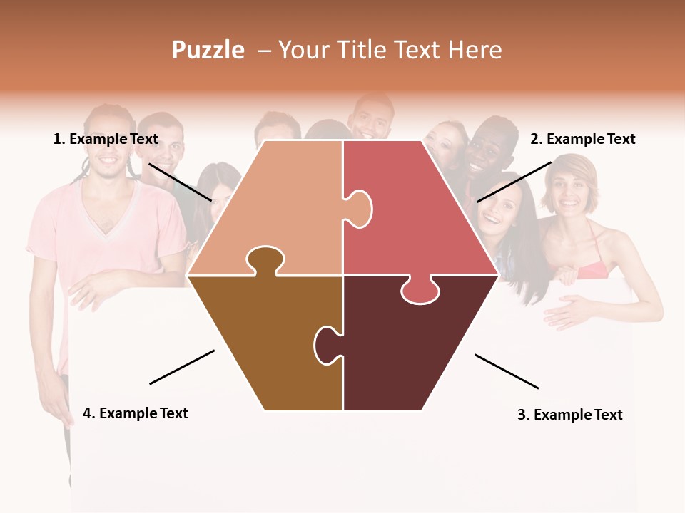 People Ethnicity Smiling PowerPoint Template