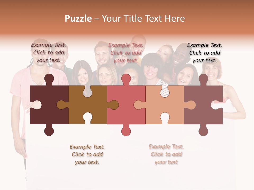 People Ethnicity Smiling PowerPoint Template