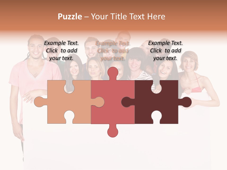 People Ethnicity Smiling PowerPoint Template