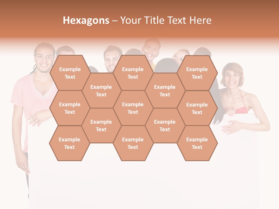 People Ethnicity Smiling PowerPoint Template