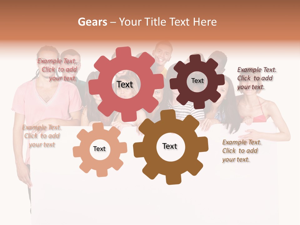 People Ethnicity Smiling PowerPoint Template