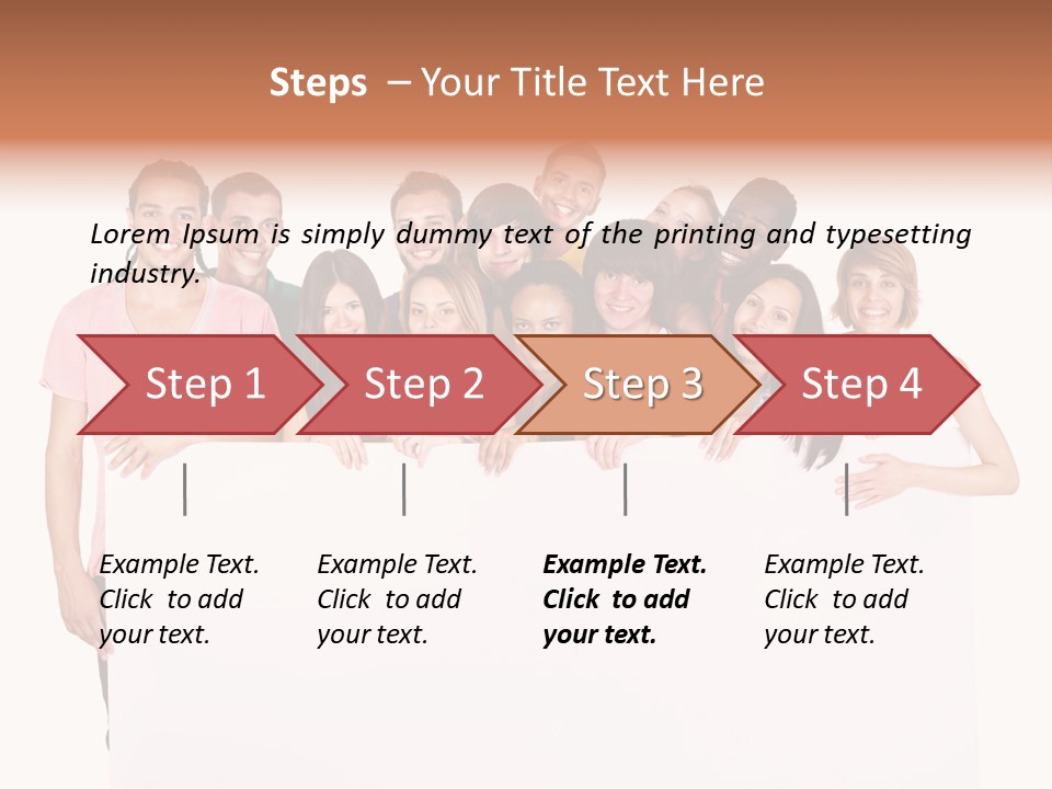 People Ethnicity Smiling PowerPoint Template