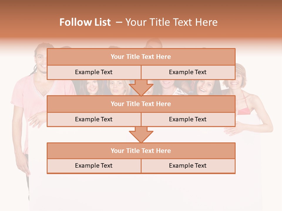 People Ethnicity Smiling PowerPoint Template