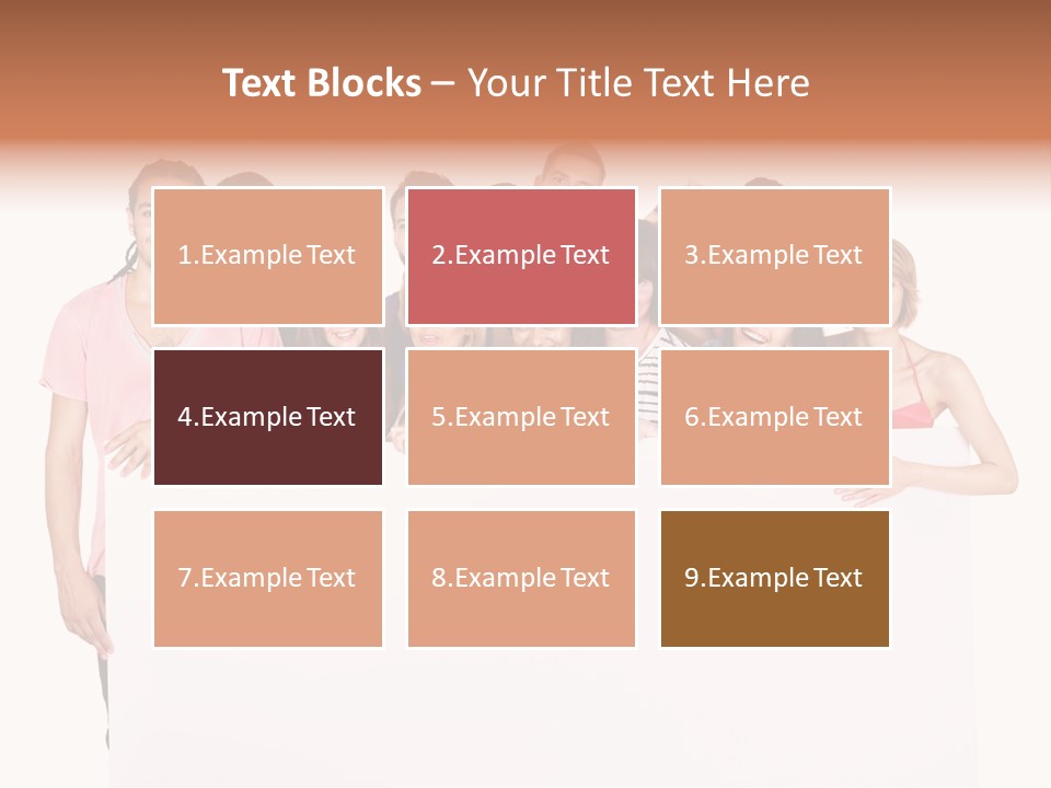 People Ethnicity Smiling PowerPoint Template