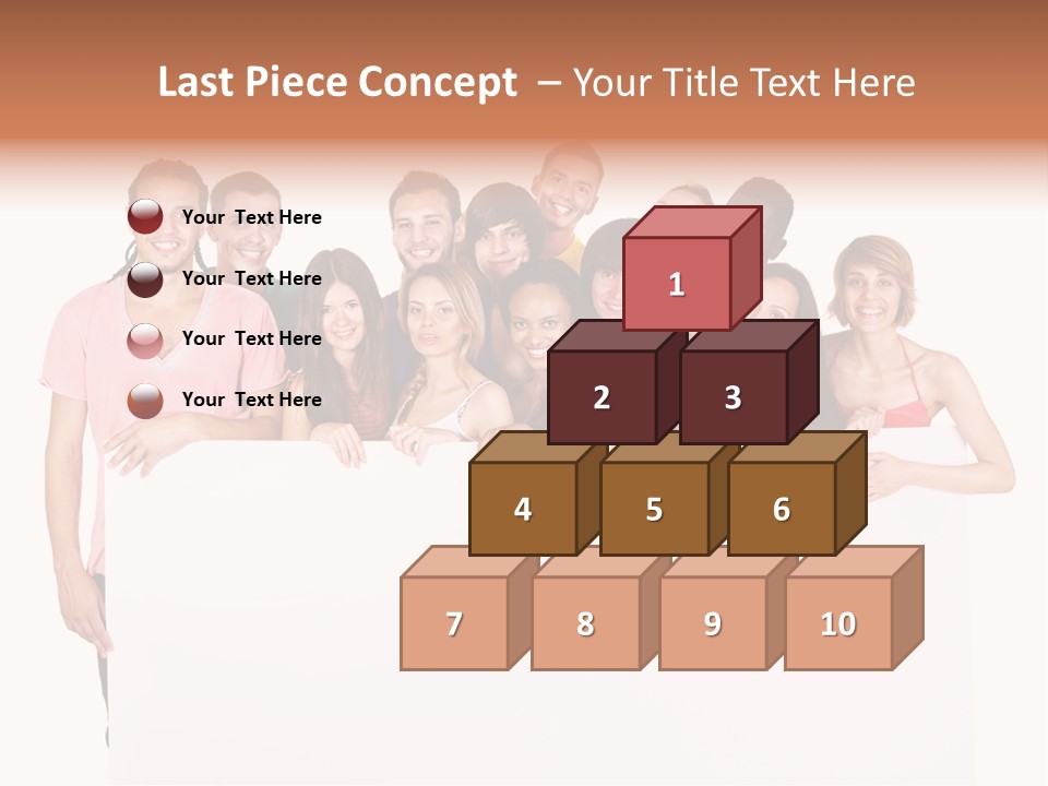 People Ethnicity Smiling PowerPoint Template