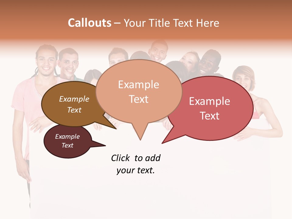 People Ethnicity Smiling PowerPoint Template