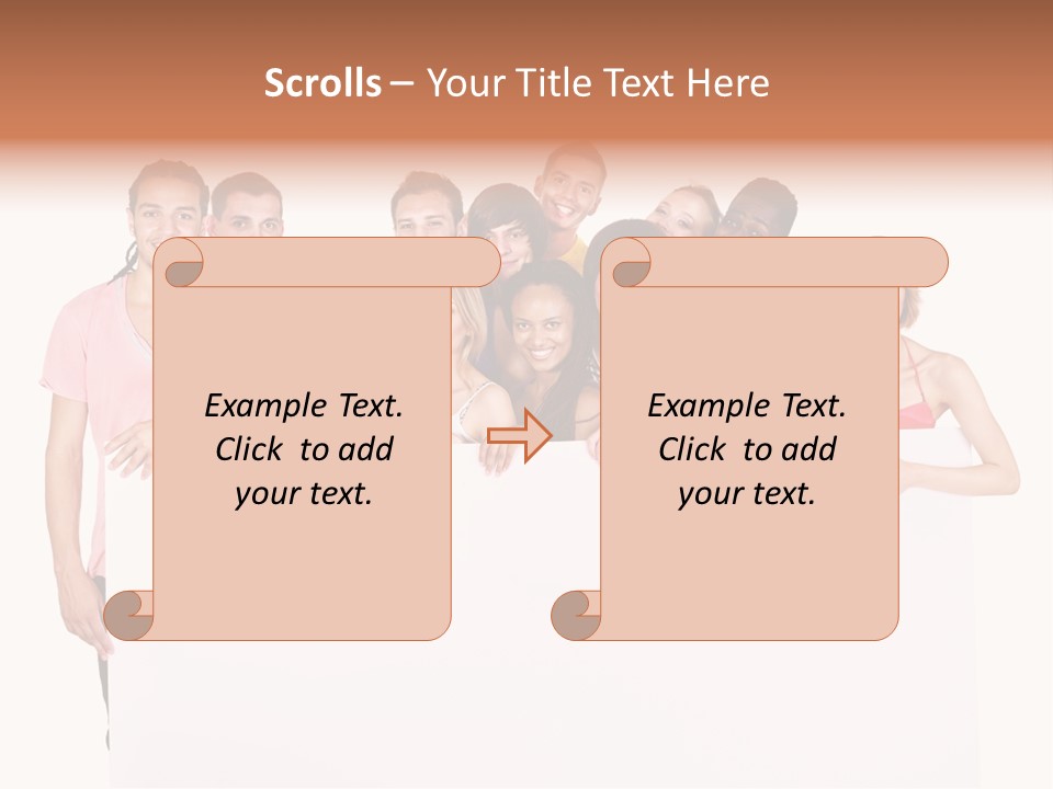 People Ethnicity Smiling PowerPoint Template