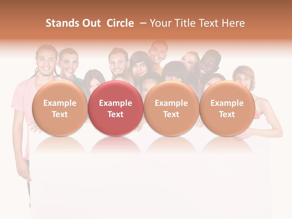 People Ethnicity Smiling PowerPoint Template