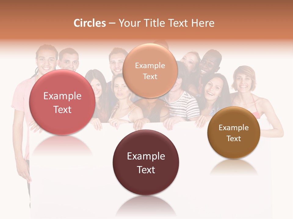 People Ethnicity Smiling PowerPoint Template