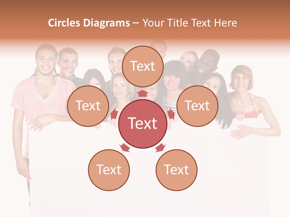 People Ethnicity Smiling PowerPoint Template