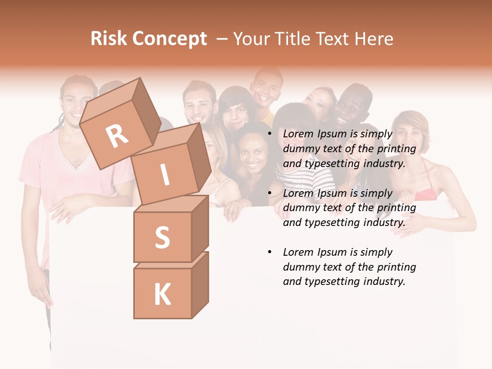 People Ethnicity Smiling PowerPoint Template