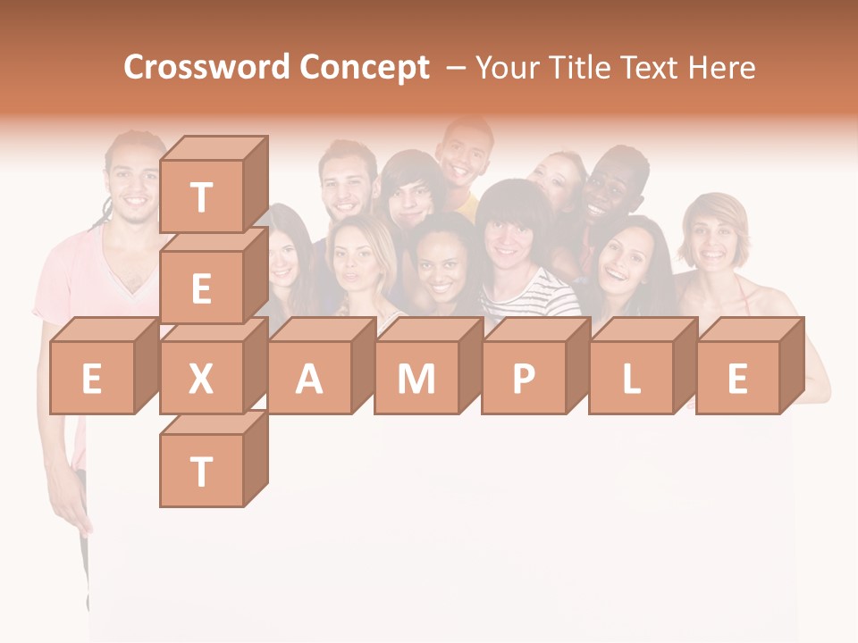 People Ethnicity Smiling PowerPoint Template