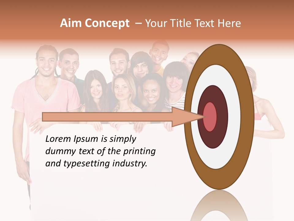 People Ethnicity Smiling PowerPoint Template