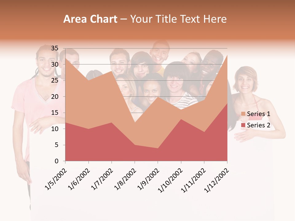 People Ethnicity Smiling PowerPoint Template