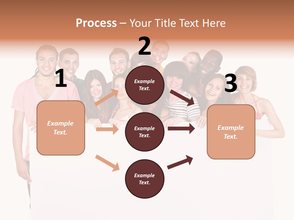 People Ethnicity Smiling PowerPoint Template
