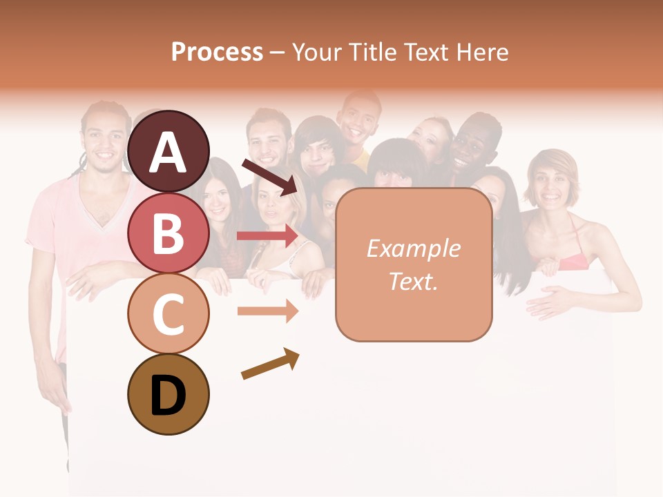 People Ethnicity Smiling PowerPoint Template