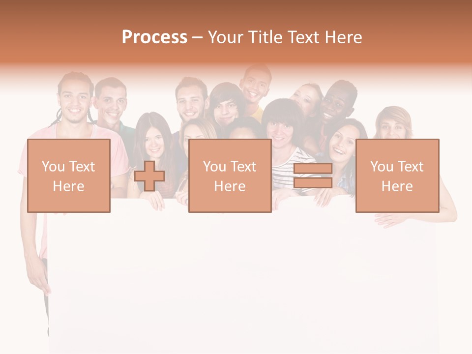 People Ethnicity Smiling PowerPoint Template