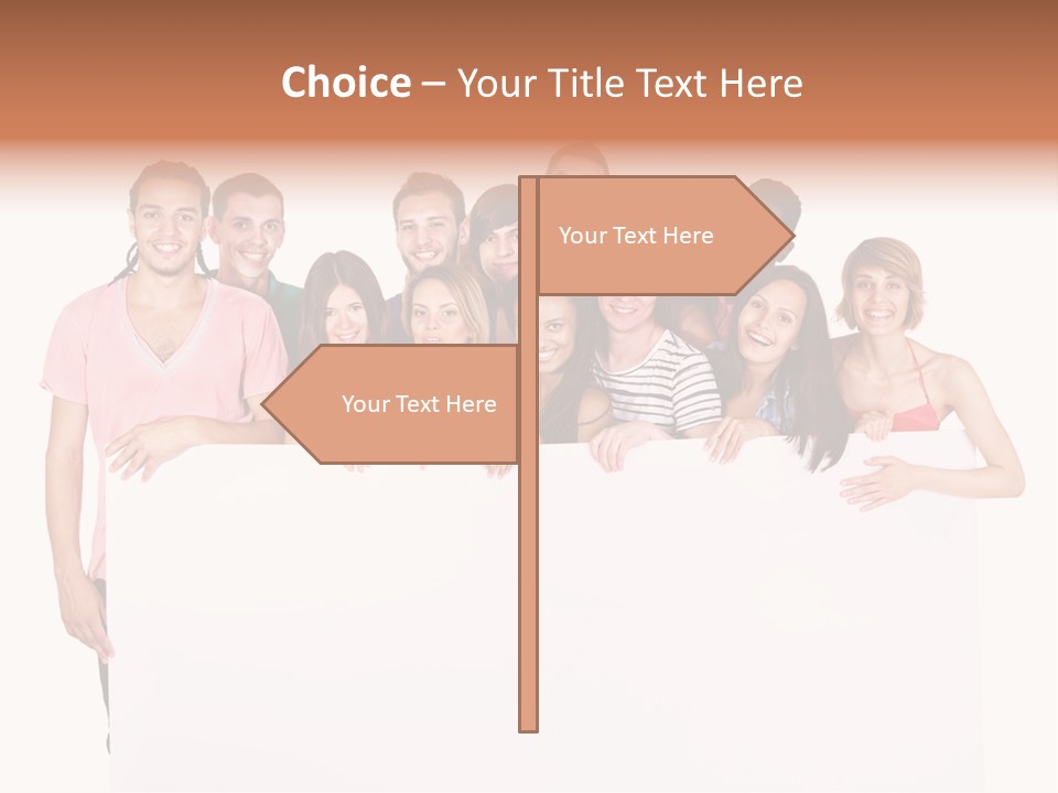 People Ethnicity Smiling PowerPoint Template