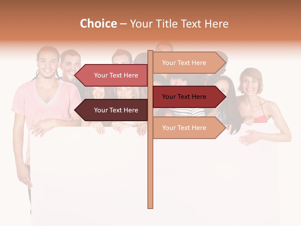 People Ethnicity Smiling PowerPoint Template