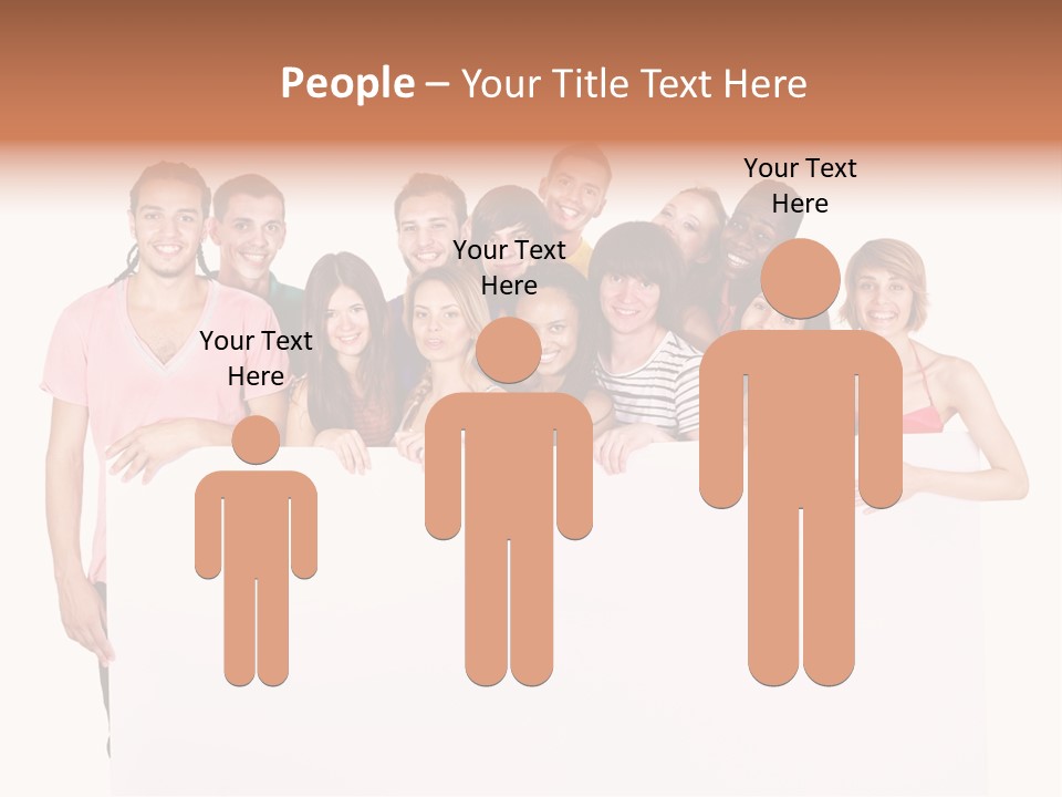 People Ethnicity Smiling PowerPoint Template