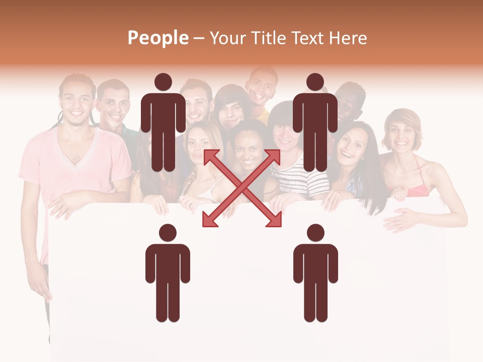 People Ethnicity Smiling PowerPoint Template