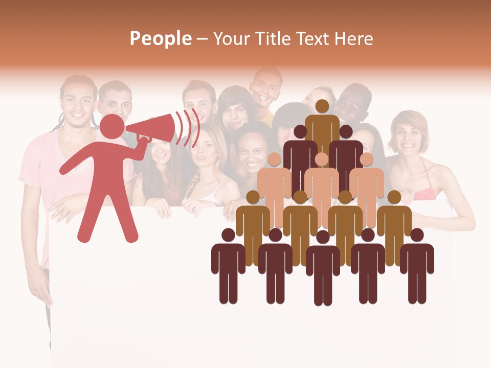 People Ethnicity Smiling PowerPoint Template