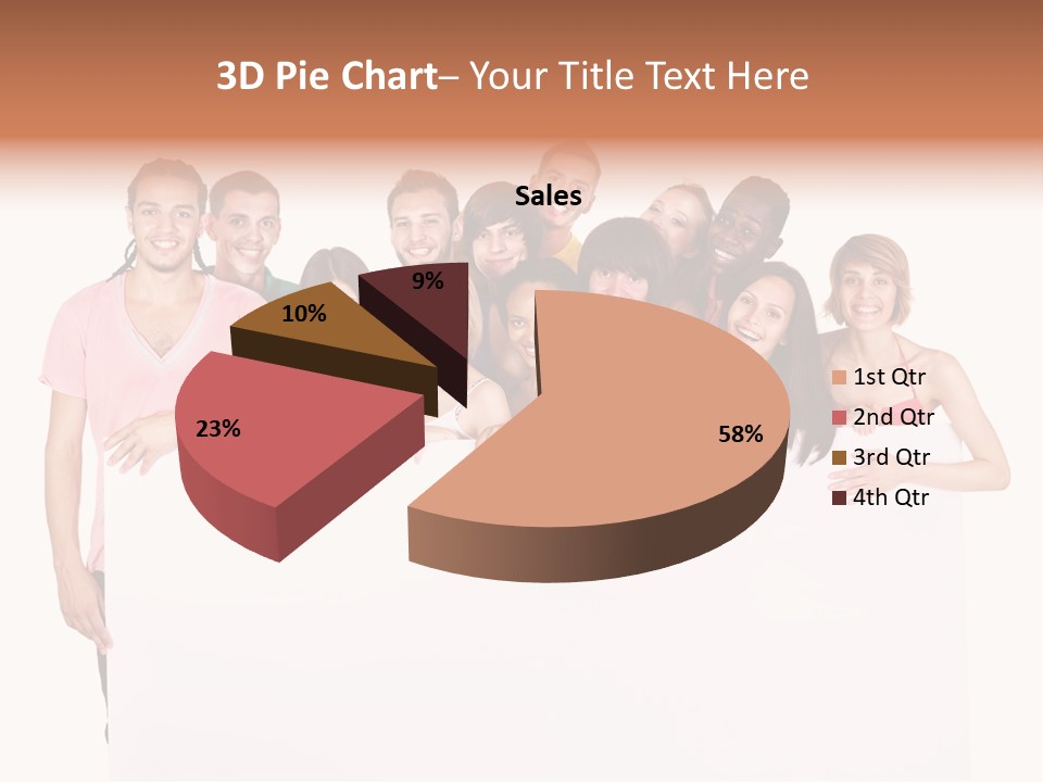 People Ethnicity Smiling PowerPoint Template