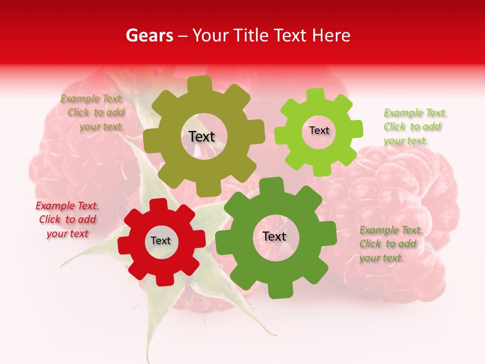 Vegetarian Meal Health PowerPoint Template