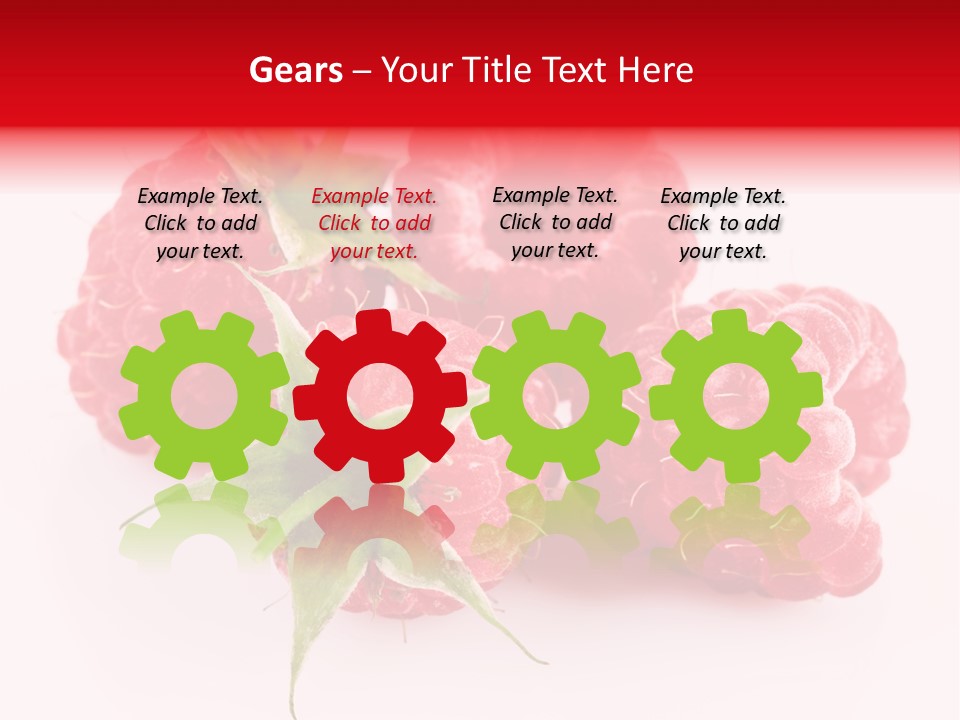 Vegetarian Meal Health PowerPoint Template