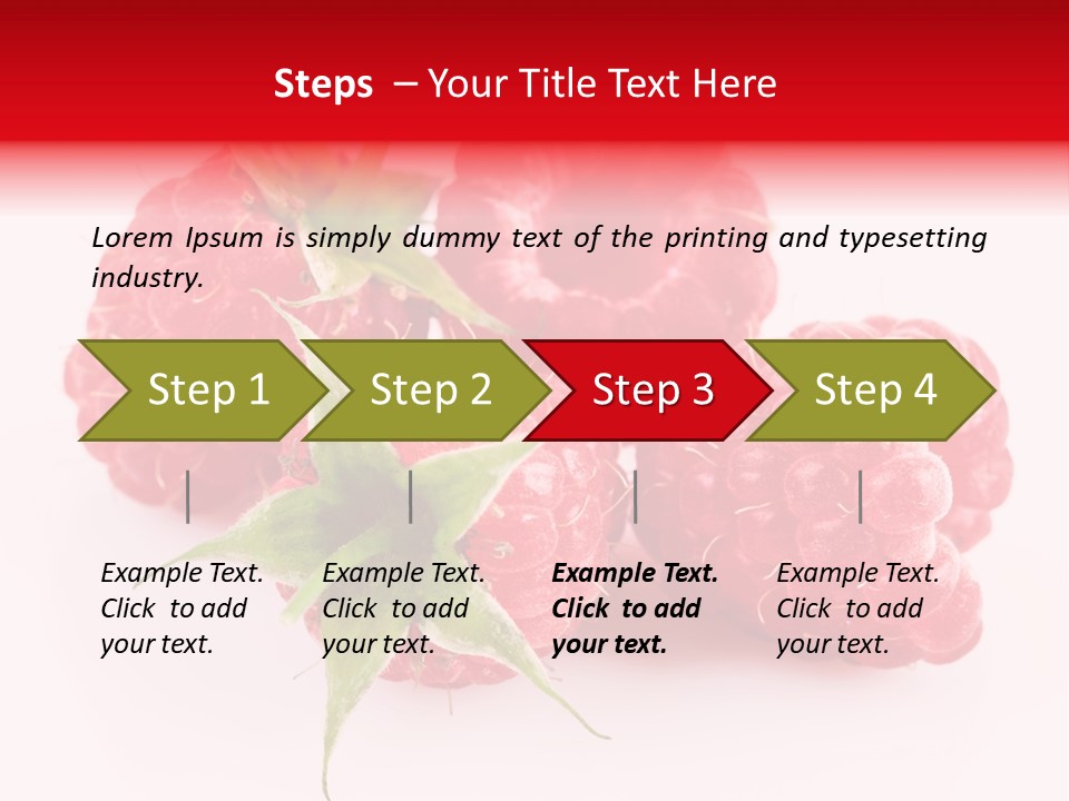 Vegetarian Meal Health PowerPoint Template